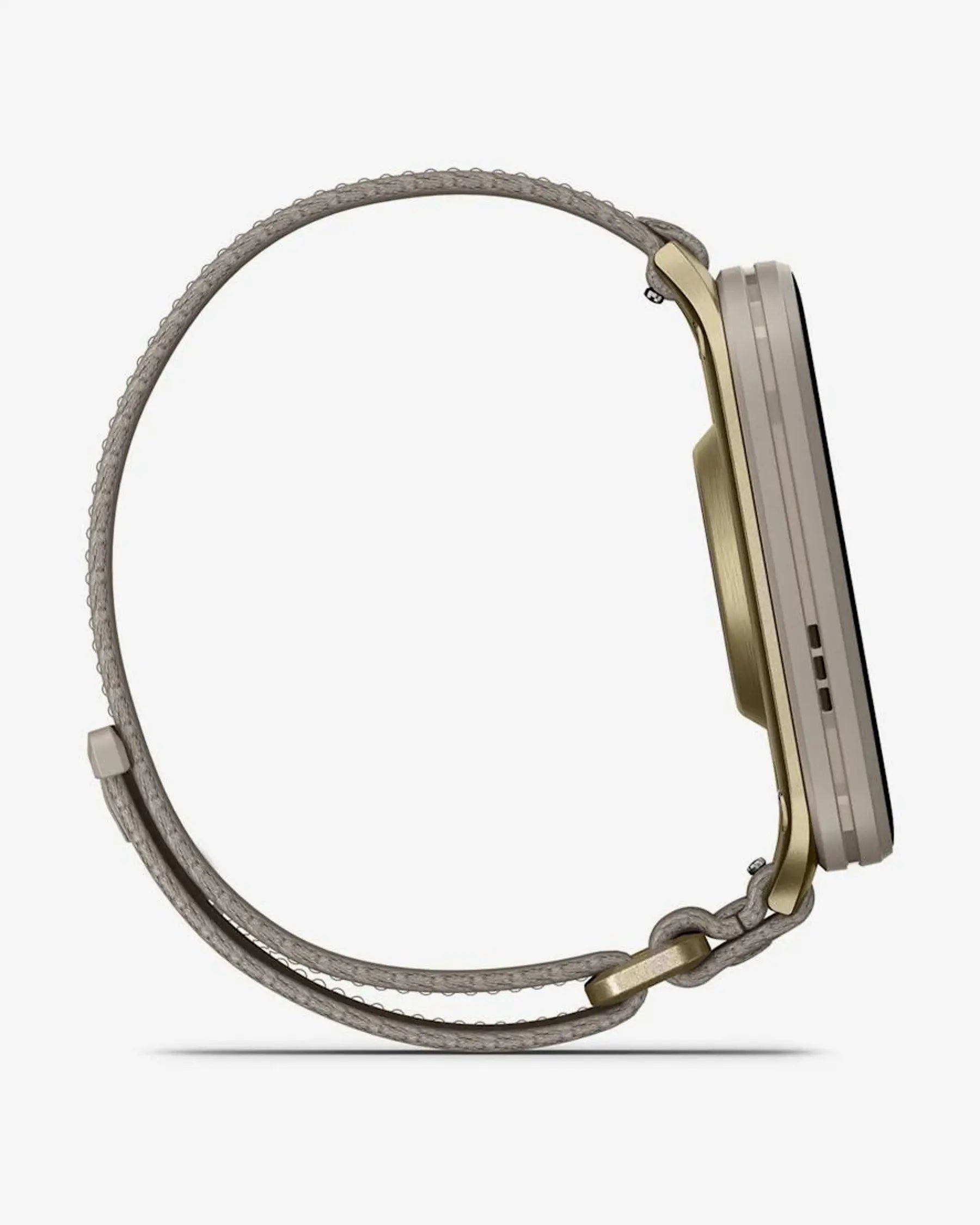 Garmin Venu X1 dorado correa gris