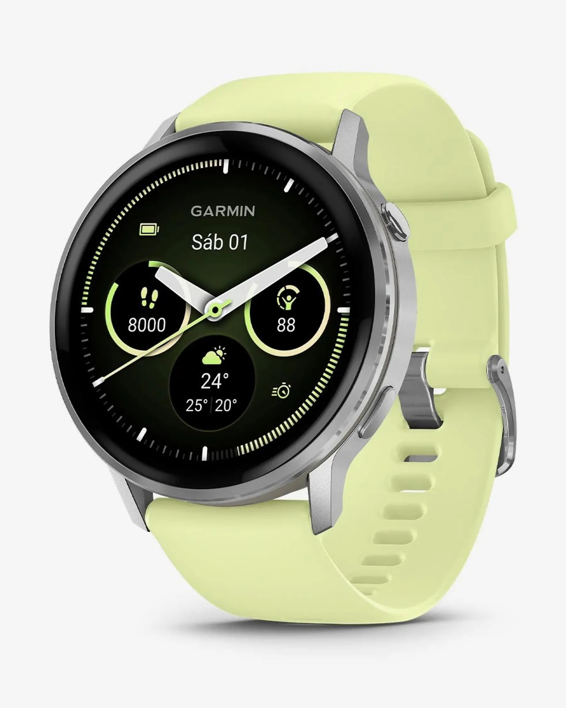 Garmin Venu 4 45 mm Plateado - Reloj Inteligente