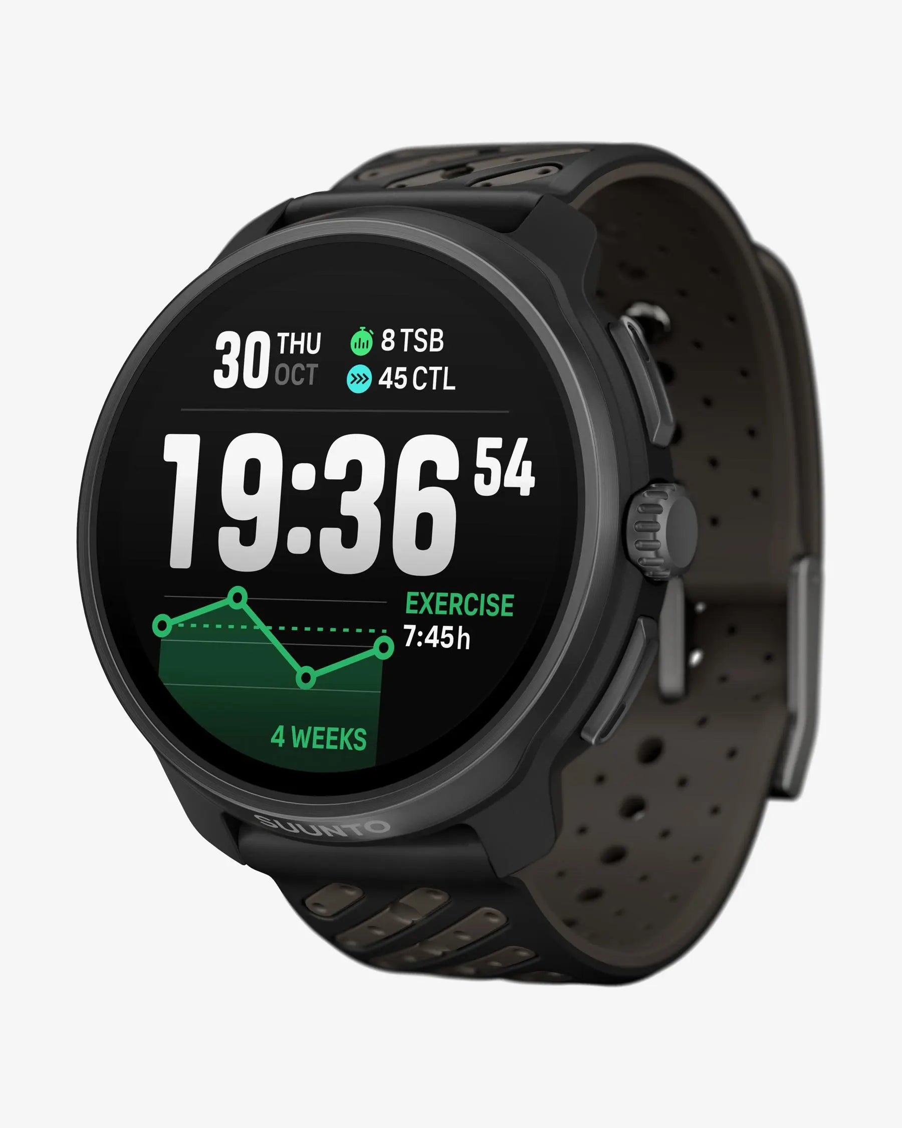 Suunto Race 2 Titanium Black - Reloj GPS Multideporte AMOLED
