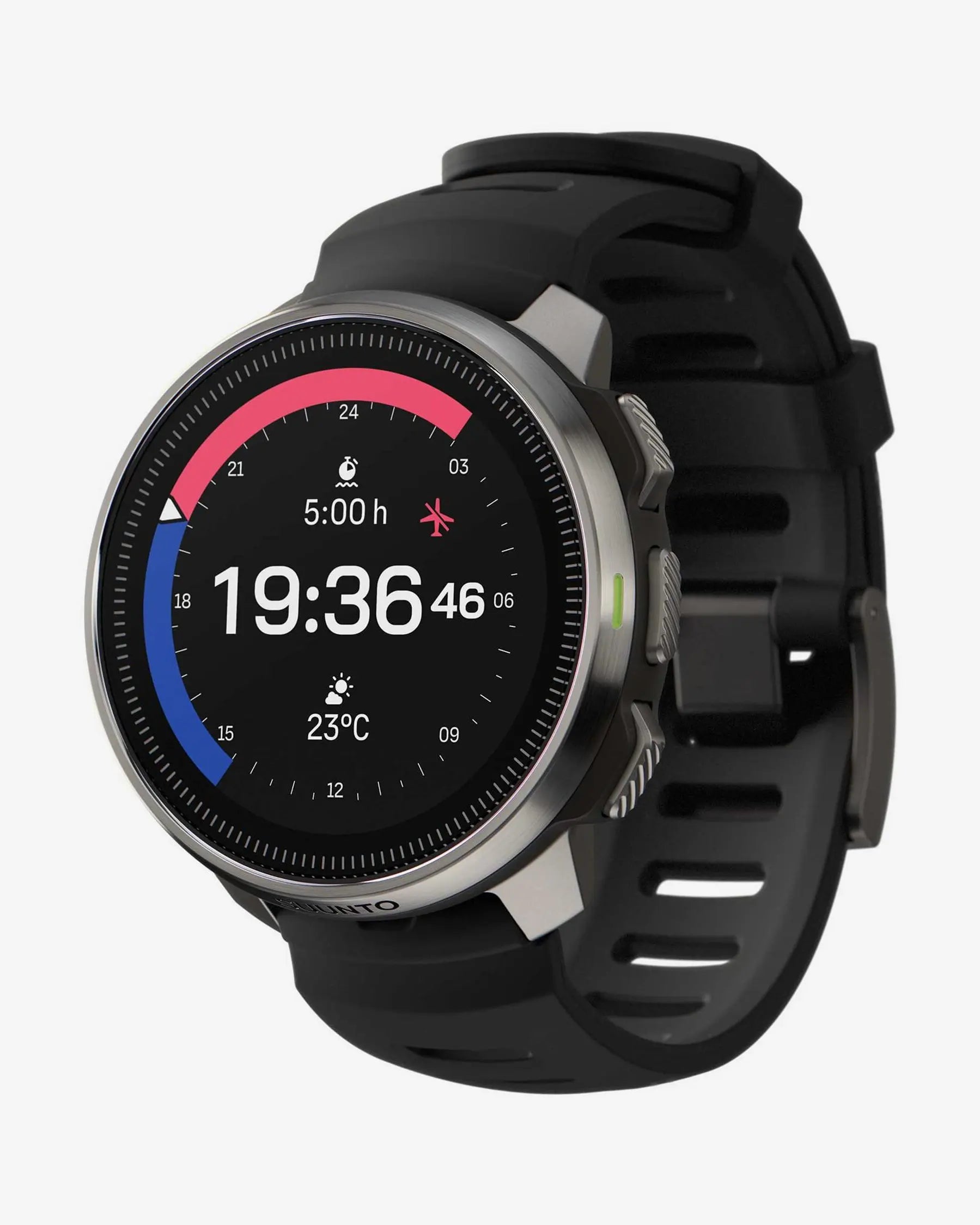Ocean Steel Black Dive - Reloj de buceo con GPS