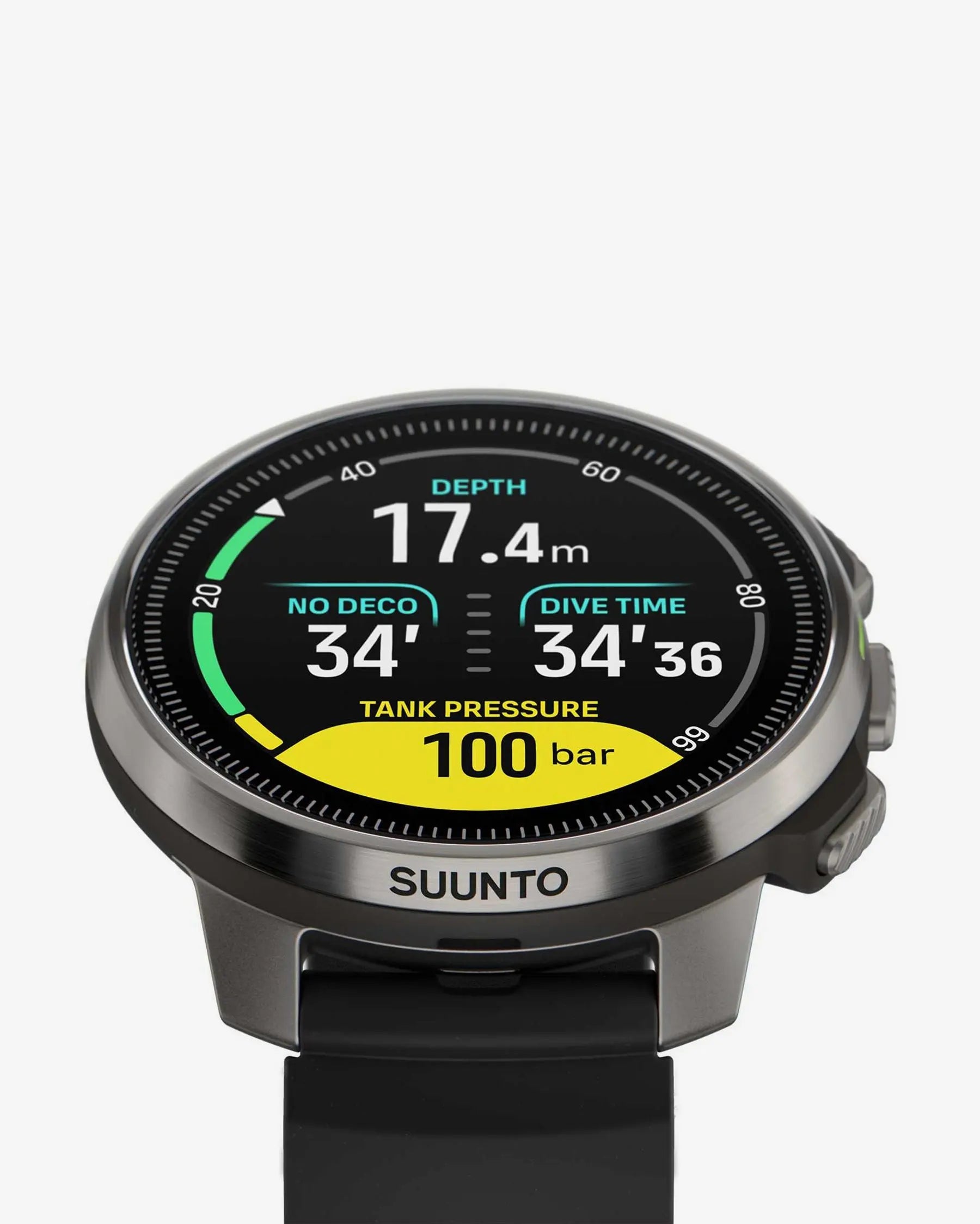 Ocean Steel Black Dive - Reloj de buceo con GPS