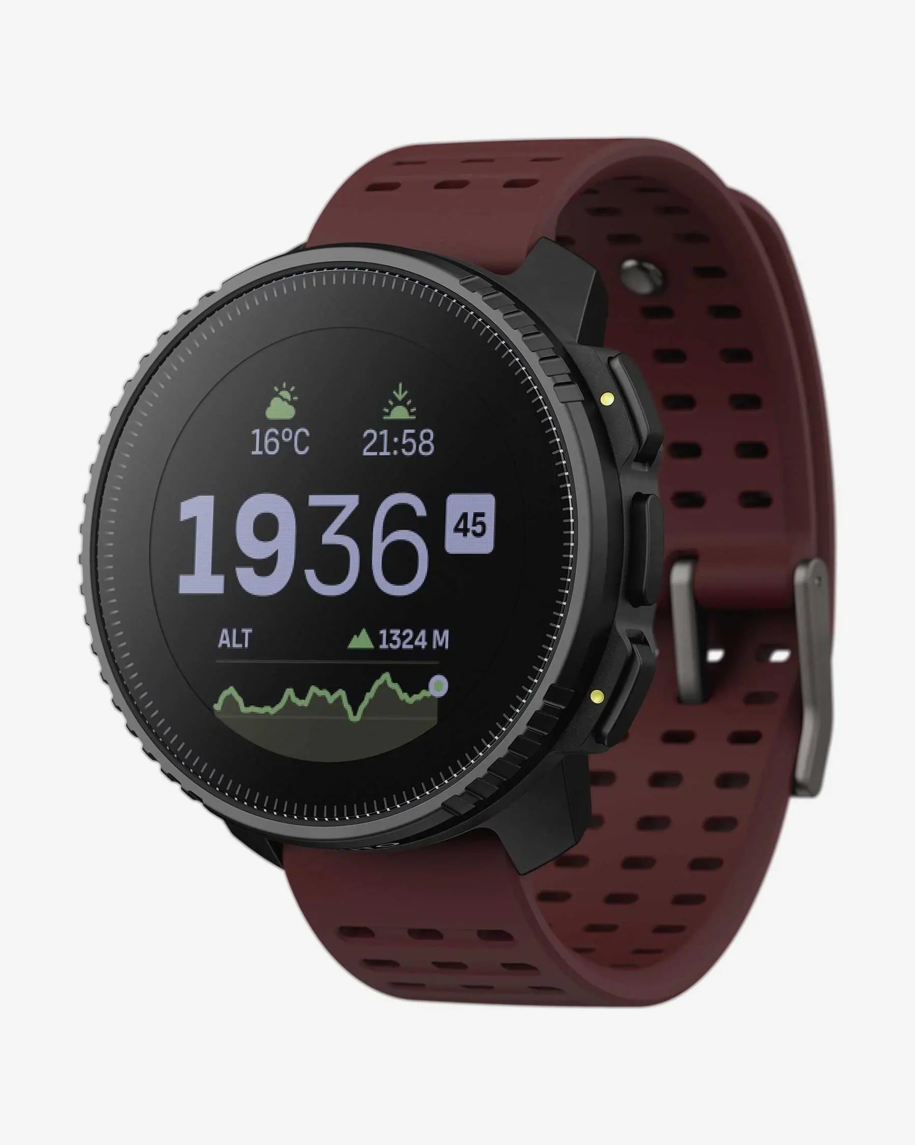 Suunto Vertical Ruby Black: reloj GPS multideporte con 95 modos
